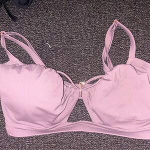 Lilac Cutout Bikini Top